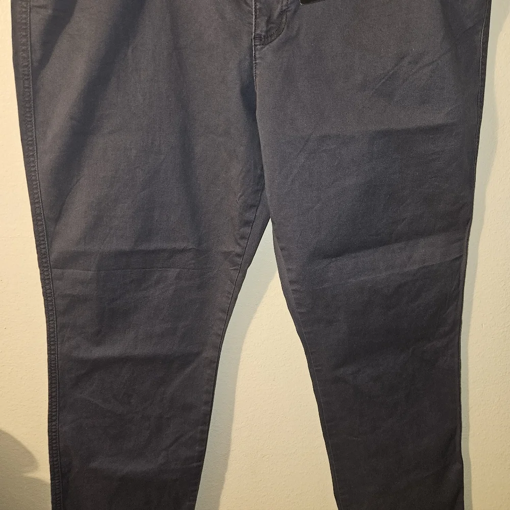 LEE Womans Weathered Blue Pants Size 18M - Picture 5 of 12